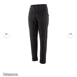 NWT Patagonia Organic Cotton Roaming Joggers - Black - Small